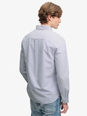 Púrpura - Camisa de manga larga Oxford preppy de Superdry - Imagen 2 de 6