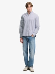 Púrpura - Camisa de manga larga Oxford preppy de Superdry - Imagen 3 de 6