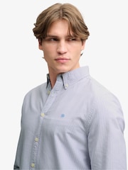 Púrpura - Camisa de manga larga Oxford preppy de Superdry - Imagen 4 de 6