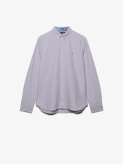 Púrpura - Camisa de manga larga Oxford preppy de Superdry - Imagen 5 de 6