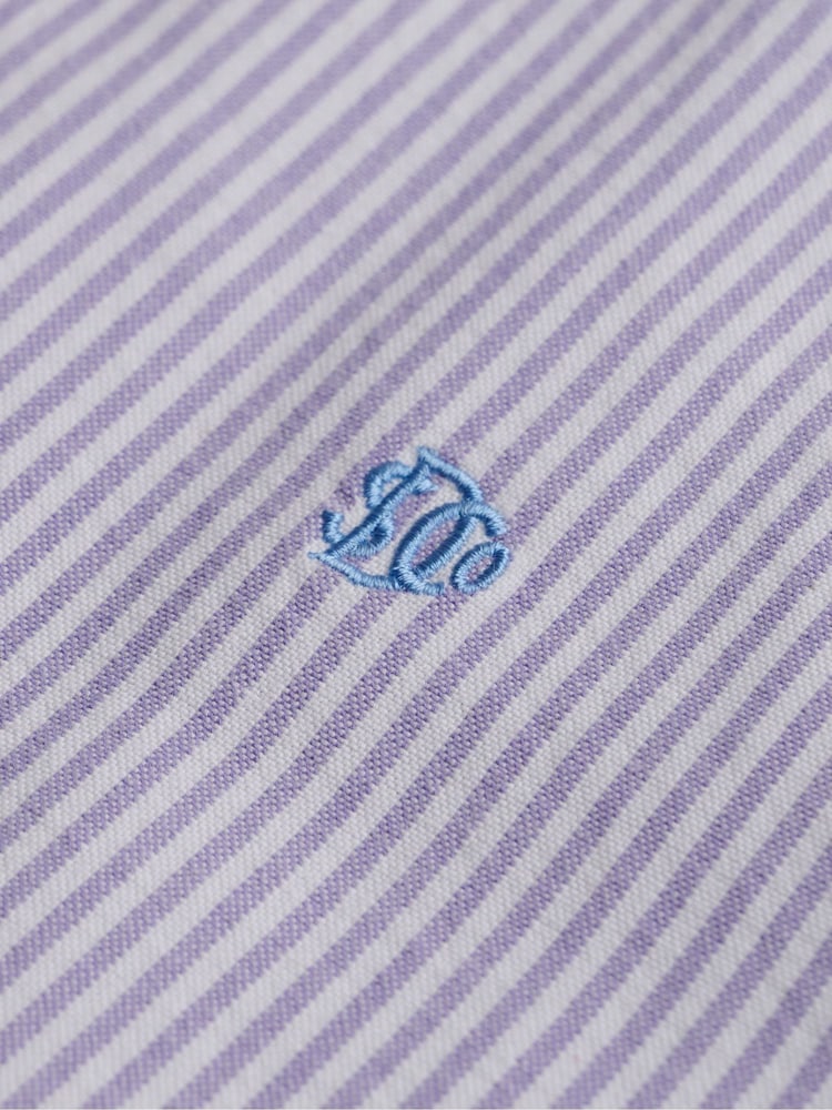 Púrpura - Camisa de manga larga Oxford preppy de Superdry - Imagen 6 de 6 Púrpura - Camisa de manga larga Oxford preppy de Superdry - Imagen 6 de 6