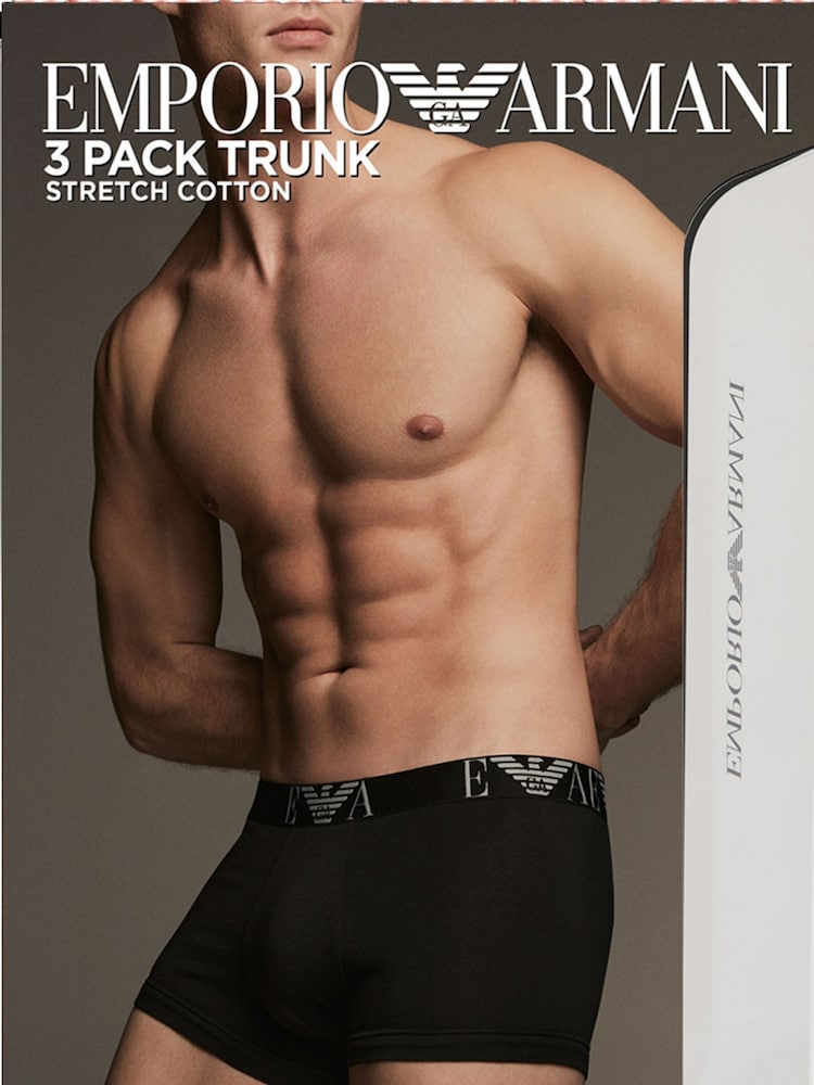 Emporio Armani Boxers 3 Pack - Image 5 of 5