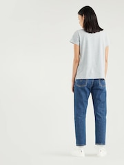 Levi's® Grey 100% Cotton Perfect Sportswear Logo T-Shirt - Image 2 of 6