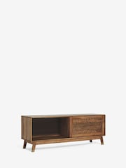 Rockett St George Mango Wood Leopard Print TV Unit - Image 11 of 13