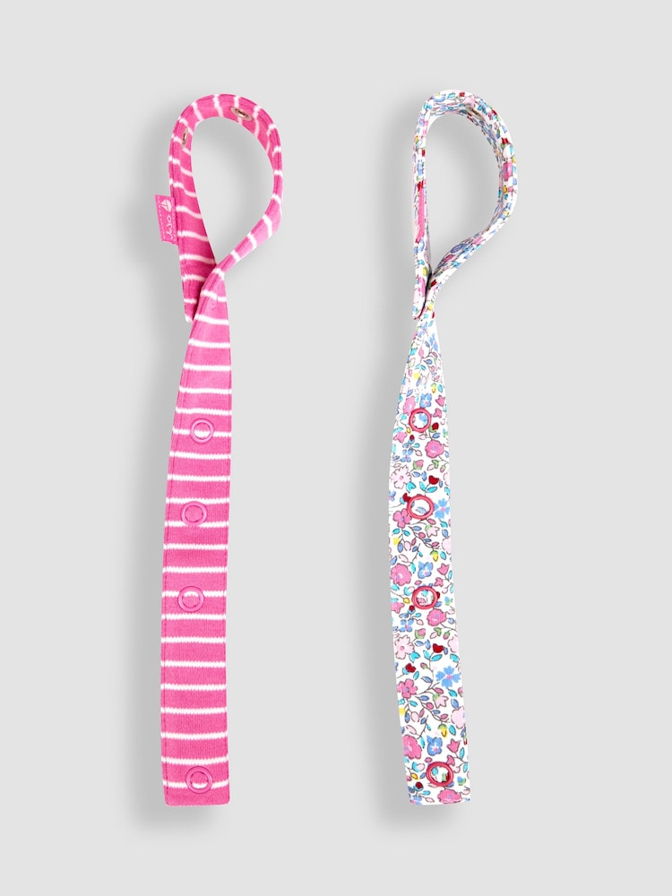 JoJo Maman Bébé Pink 2-Pack Toy Leads - Image 1 of 3