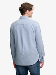 Azul cielo - Camisa de manga larga Oxford preppy de Superdry - Imagen 2 de 6
