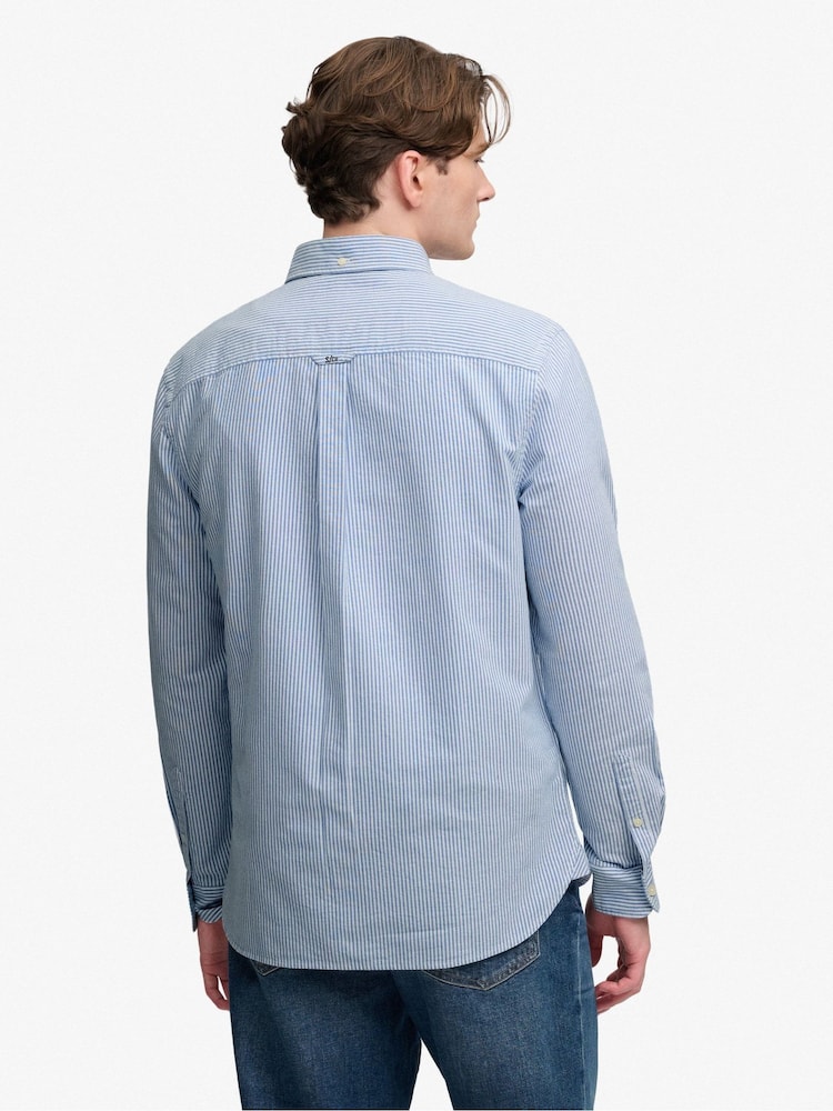 Azul cielo - Camisa de manga larga Oxford preppy de Superdry - Imagen 2 de 6 Azul cielo - Camisa de manga larga Oxford preppy de Superdry - Imagen 2 de 6