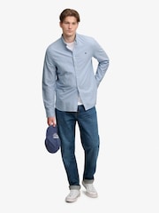 Azul cielo - Camisa de manga larga Oxford preppy de Superdry - Imagen 3 de 6