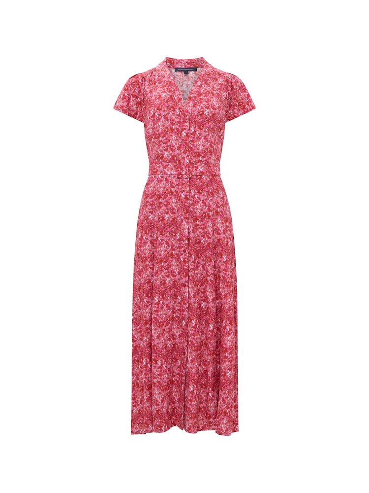 French Connection Pink Elianna Burnout Dress - Image 4 of 4