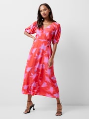 French Connection Pink Christy Delphine Dress - Image 3 of 4