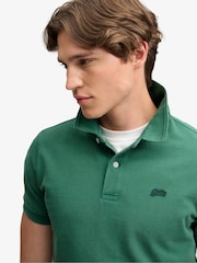 Verde - Polo de piqué clásico de Superdry - Imagen 3 de 6