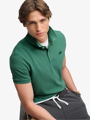 Verde - Polo de piqué clásico de Superdry - Imagen 4 de 6