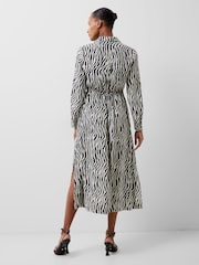French Connection Black Seine Delphine Dress - Image 2 of 4