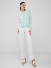 French Connection Nevanna Hem Detail Sweater - Image 3 of 4