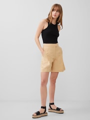 French Connection Natural Alania City Shorts - Image 1 of 4