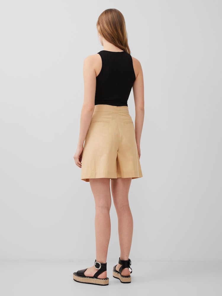 French Connection Natural Alania City Shorts - Image 2 of 4