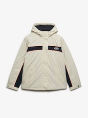 Superdry Cream Vintage Hooded Wind Jacket - Image 6 of 6