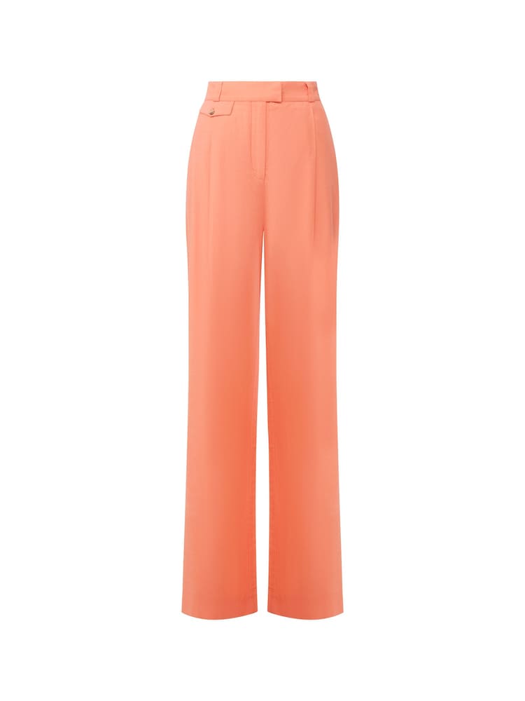 French Connection Orange Alania City Trousers - Image 4 of 4