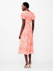 French Connection Orange Cass Delphine Dress - Image 2 of 4