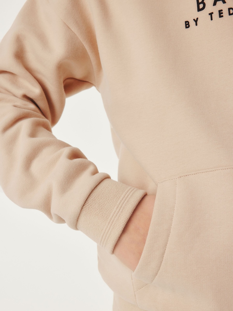Pierre - Baker by Ted Baker Overhead 100% Cotton Hoodie - Image 4 of 8