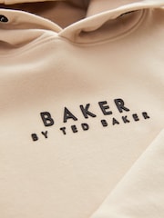 Pierre - Baker by Ted Baker Overhead 100% Cotton Hoodie - Image 7 de 8