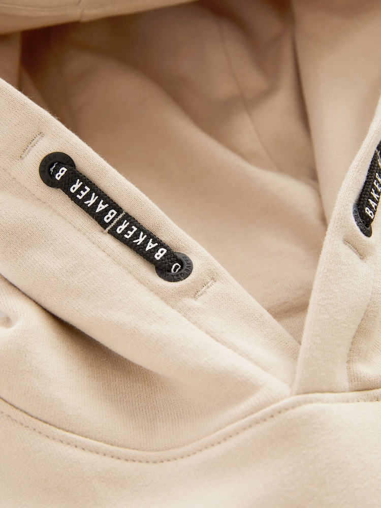 Pierre - Baker by Ted Baker Overhead 100% Cotton Hoodie - Image 8 of 8