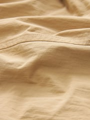 Camel Brown Parachute Pull On Cargo Trousers - Image 6 of 7