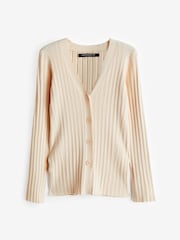 French Connection Cream Leonora Cardigan - Image 4 of 4