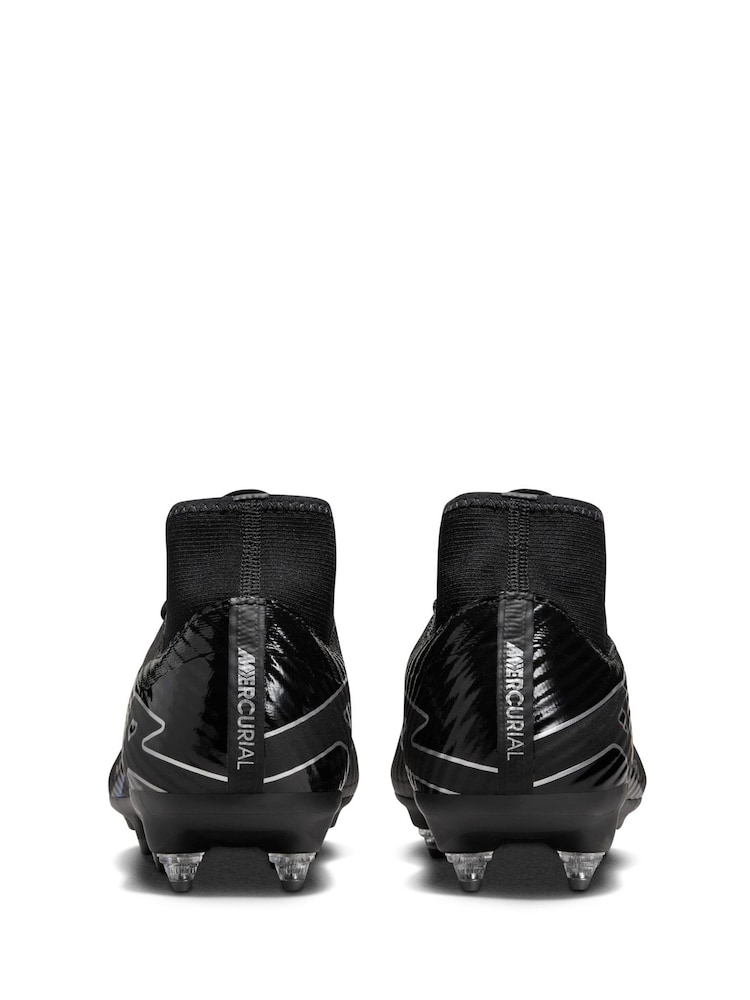 Noir - Chaussures de football Nike Zoom Mercurial Superfly 9 Academy Pro Soft Ground - Image 3 of 8