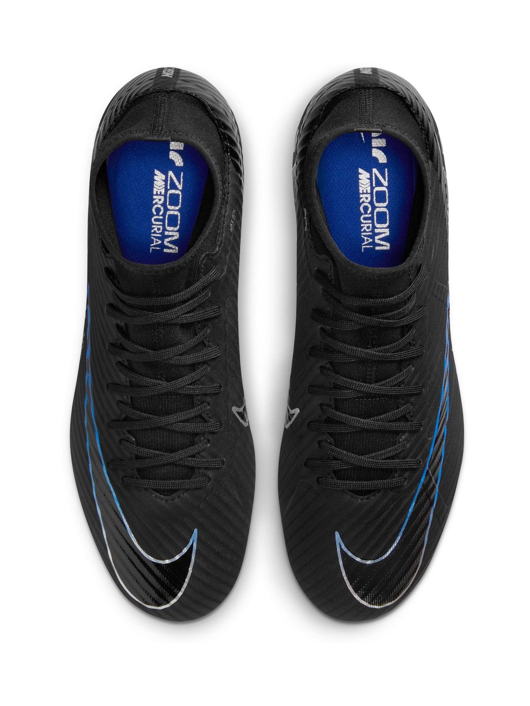 Buy Nike Black Zoom Mercurial Superfly 9 Academy Pro Soft Ground Football Boots from Next Ireland