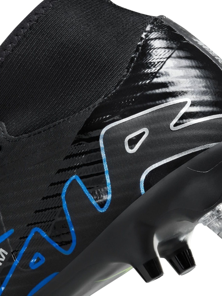 Noir - Chaussures de football Nike Zoom Mercurial Superfly 9 Academy Pro Soft Ground - Image 7 of 8