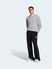 črna - adidas Originals pletene lahke hlače za prosti čas - Slika 3 iz 5