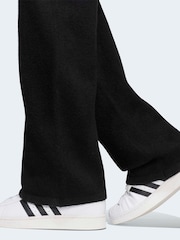 črna - adidas Originals pletene lahke hlače za prosti čas - Slika 5 iz 5