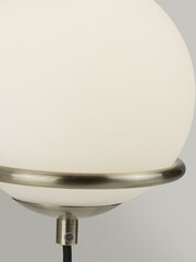 Searchlight Brass Anna Wall Bracket With White Glass Shades - Image 3 of 3
