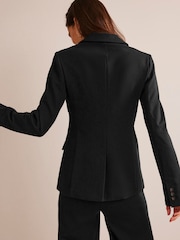 Boden Black Chrome The Marylebone Jersey Blazer - Image 2 of 6