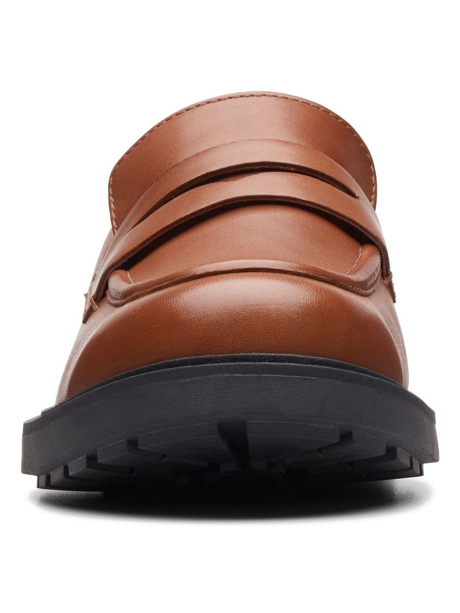 Buy Clarks Brown Standard Fit (D) Leather Orinoco Penny