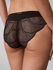 Calvin Klein Black Bikini Briefs - Perfectly Fit Lace - Image 6 of 7