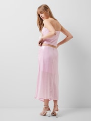 French Connection Pink Anisha Ombre Sequin Top - Image 2 of 4