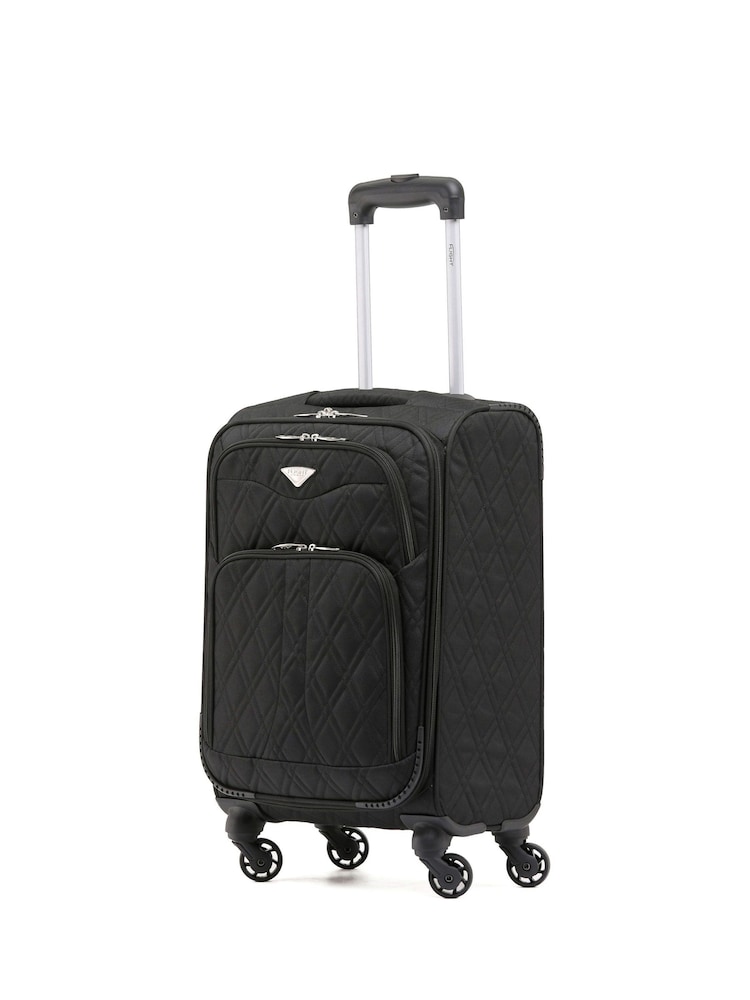 Flight Knight Quilted Black Bag - Image 1 of 7
