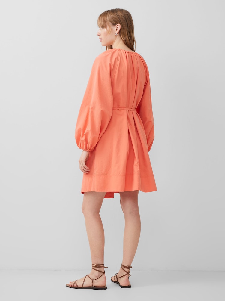 French Connection Orange Alora Dress - Image 2 of 5
