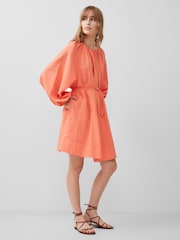 French Connection Orange Alora Dress - Image 3 of 5
