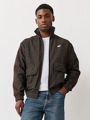 adidas Originals Brown Winter Club Jacket - Image 1 of 4