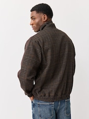 adidas Originals Brown Winter Club Jacket - Image 3 of 4