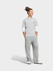 siva - adidas Originals pletene lahke hlače za prosti čas - Slika 3 iz 5