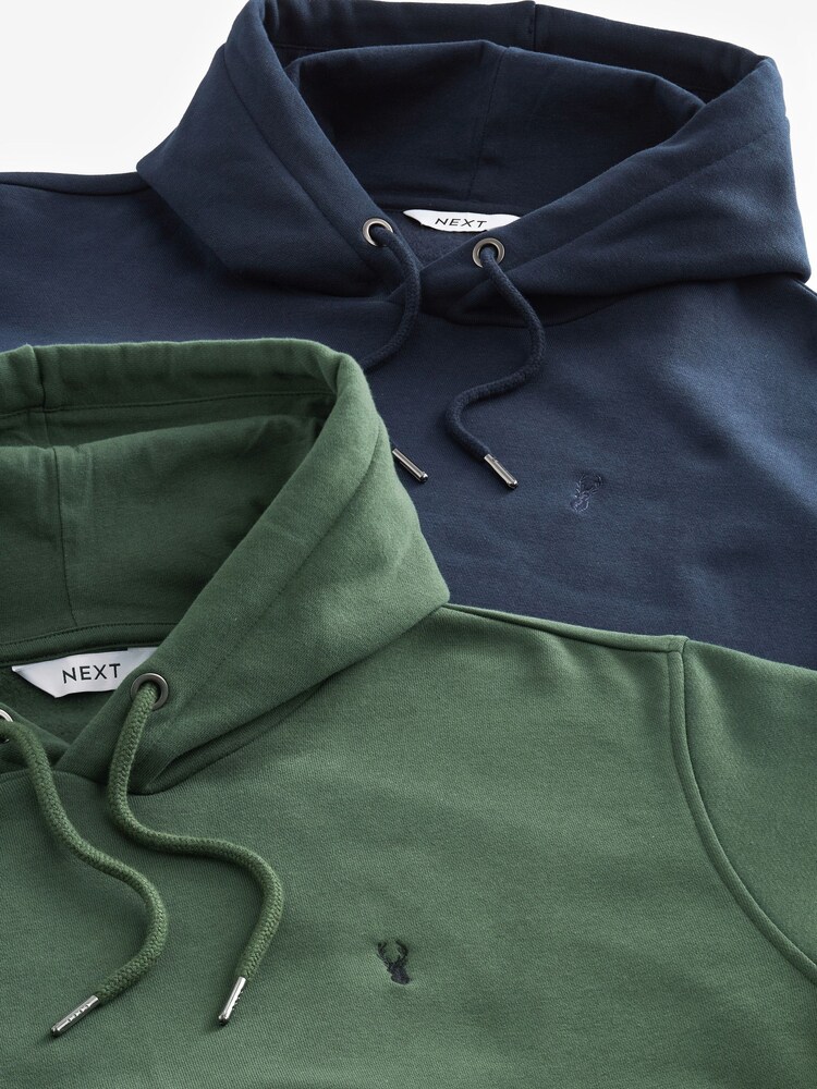 Khaki/Navy 2 Pack Hoodies - Image 9 of 13