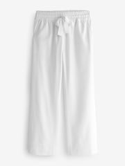 French Connection White Bodie Blend Trousers - Image 4 of 4