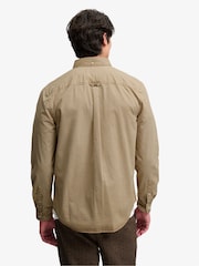 Natural - Camisa de manga larga teñida en prenda de Superdry - Imagen 2 de 4