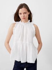 French Connection White Emily Top - Image 3 of 4