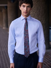 Red Signature 100% Silk Pattern Tie - Image 1 of 6