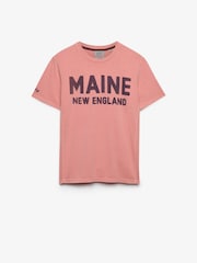 Superdry Pink Outdoor Type T-Shirt - Image 6 of 7